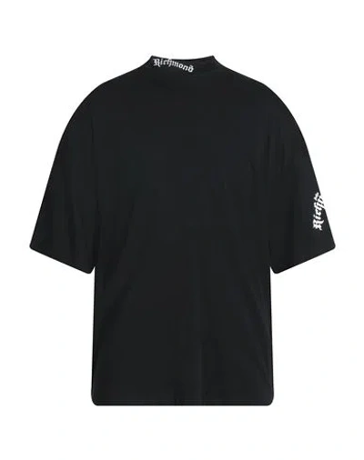 John Richmond Man T-shirt Black Size S Cotton