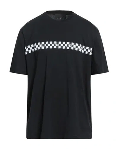 John Richmond Man T-shirt Black Size S Cotton