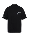 John Richmond Man T-shirt Black Size Xs Cotton In Black