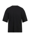John Richmond Man T-shirt Black Size Xxl Cotton