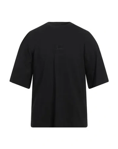 John Richmond Man T-shirt Black Size Xxl Cotton