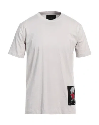 John Richmond Man T-shirt Light Grey Size Xl Cotton