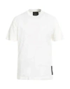 John Richmond Man T-shirt Off White Size Xl Cotton