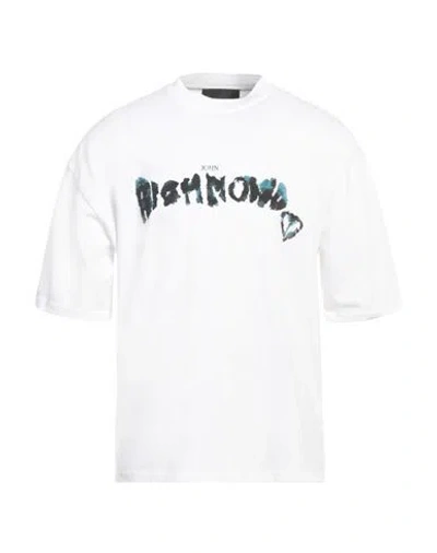 John Richmond Logo-print Cotton T-shirt In White