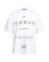 John Richmond Man T-shirt White Size Xl Cotton
