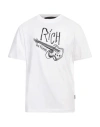 John Richmond Man T-shirt White Size Xl Cotton