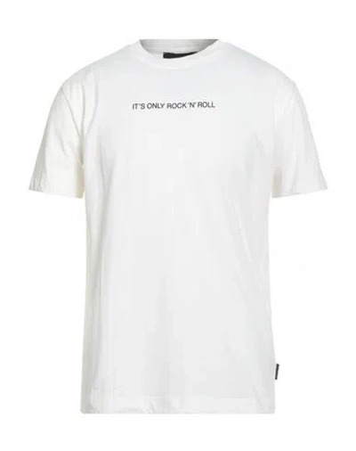 John Richmond Man T-shirt White Size Xl Cotton