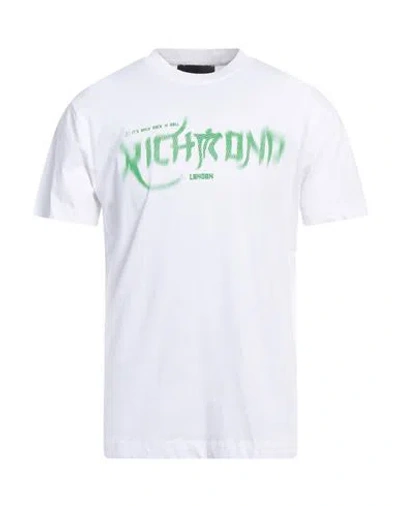 John Richmond Man T-shirt White Size Xl Cotton