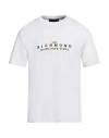 John Richmond Man T-shirt White Size Xl Cotton In White