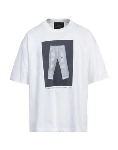 John Richmond Affak Graphic-print Cotton T-shirt In White