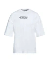 John Richmond Man T-shirt White Size Xxl Cotton In White