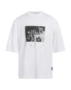 John Richmond Man T-shirt White Size Xxl Cotton