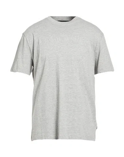 John Richmond Man T-shirt Light Grey Size S Cotton In Gray
