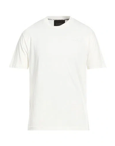 John Richmond Man T-shirt Off White Size Xxl Cotton