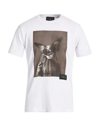 John Richmond Man T-shirt White Size Xl Cotton
