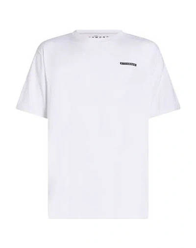 John Richmond Man T-shirt White Size Xxl Viscose, Elastane, Cotton