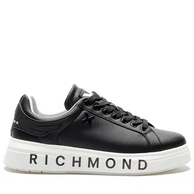 John Richmond Men's Sneakers  In Black