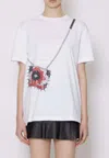 John Richmond Woman T-shirt White Size S Cotton In Bianco