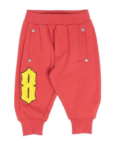 John Richmond Babies'  Newborn Boy Pants Tomato Red Size 3 Cotton