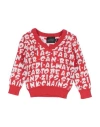 John Richmond Newborn Boy Sweater Red Size 3 Cotton In Red