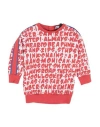 JOHN RICHMOND JOHN RICHMOND NEWBORN BOY SWEATSHIRT RED SIZE 3 COTTON