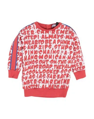 John Richmond Babies'  Newborn Boy Sweatshirt Red Size 3 Cotton