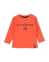John Richmond Babies'  Newborn Boy T-shirt Orange Size 3 Cotton