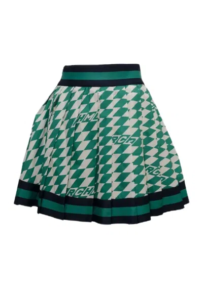 John Richmond Paras Skirt In Bianco