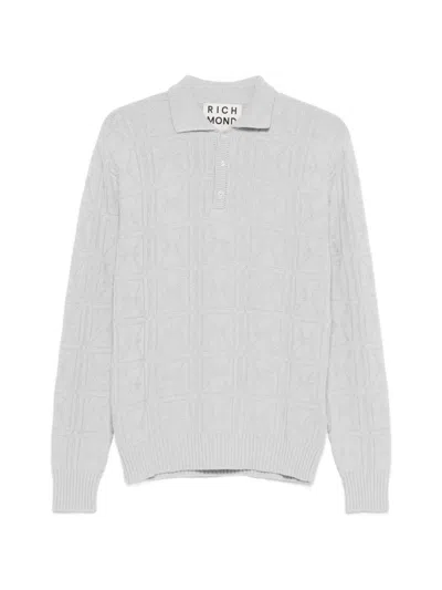 John Richmond Patterned Polo Shirt In Multi