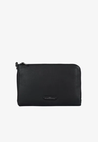 John Richmond Pouch In Nero