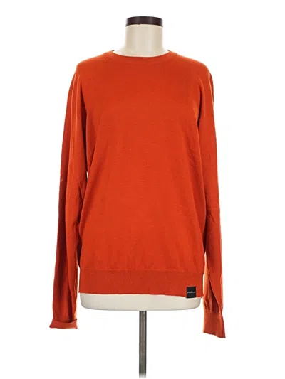 Pre-owned John Richmond Pullover Sweater In Orange