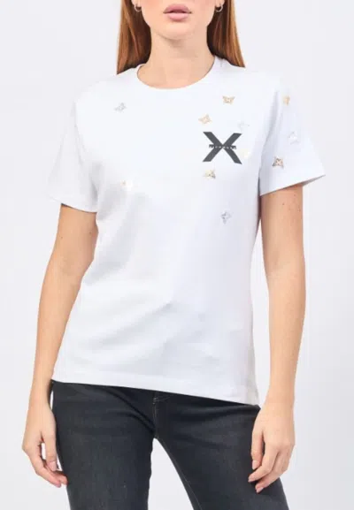 John Richmond Richmond Logo T-shirt In Bianco