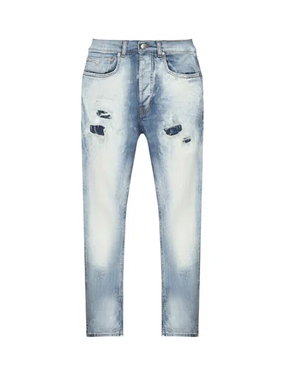 John Richmond Rosales Light Blue Acid Wash Jeans