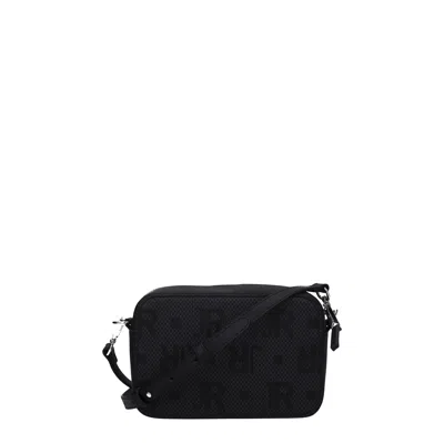 John Richmond Women's Crossbody Bag Polyurethane Black/grey