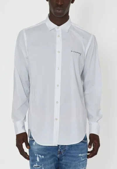 John Richmond Shirt In Bianco