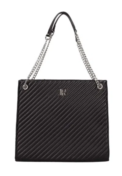 John Richmond Shopping Bag In Nero