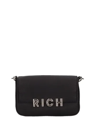 John Richmond Shoulder Bag In Nero