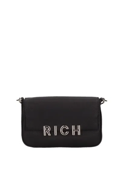 John Richmond Shoulder Bag In Nero
