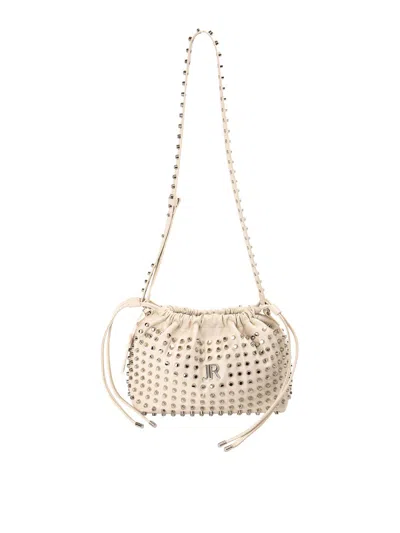 John Richmond Shoulder Bag In White
