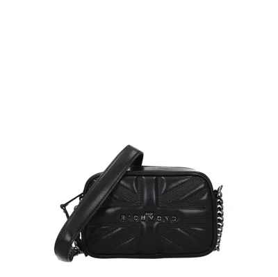 John Richmond Shoulder Bags Women Polyurethane Black