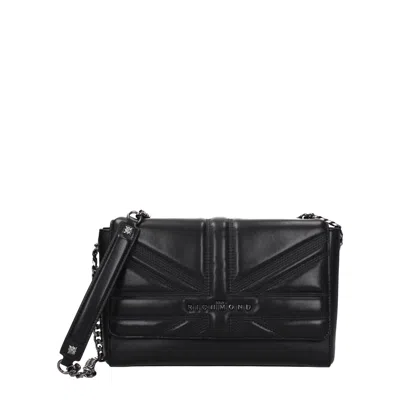 John Richmond Shoulder Bags Women Polyurethane Black