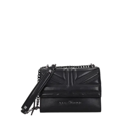 John Richmond Shoulder Bags Women Polyurethane Black