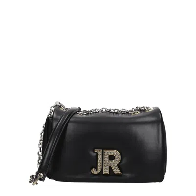 John Richmond Shoulder Bags Women Polyurethane Black