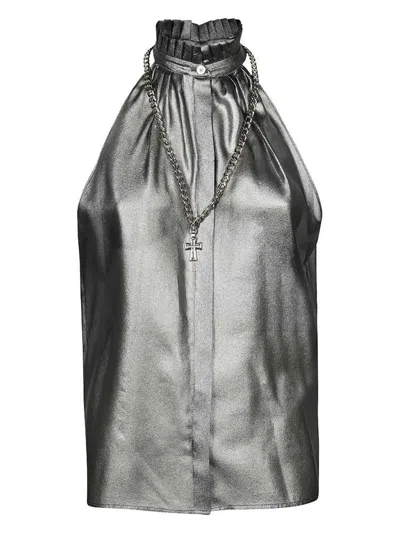 JOHN RICHMOND SILK BLOUSE