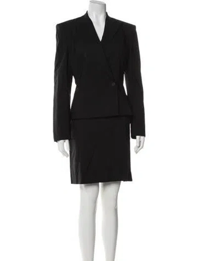 Pre-owned John Richmond Skirt Set In Black
