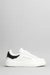John Richmond Logo-debossed Leather Sneakers In White