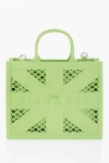 John Richmond Solid Color Cracov Tote Bag With Cut-out Details