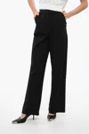 John Richmond Straight Leg Drummond Pants With Pleats In Black