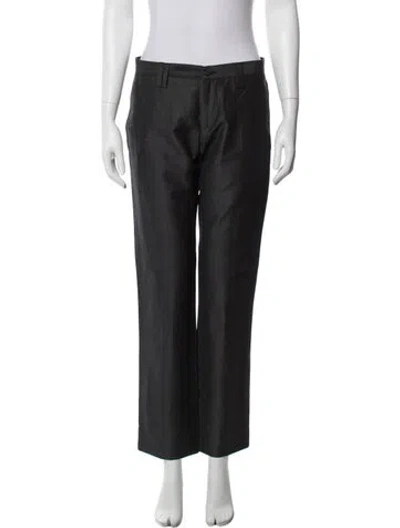 Pre-owned John Richmond Straight Leg Pants W/ Tags In Gray