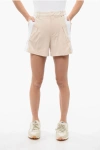 John Richmond Stretch Axim Shorts With Side Bands